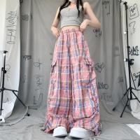 ราคา กางเกงกระบอก กางเกงคาร์โก้ ใส่เชือกที่เอว ใส่ได้ทุกหุ่น ลายสก๊อต ลายสวยๆ 1501259 (42113582727)