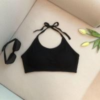 ราคา เสื้อสายเดี่ยว เสื้อคล้องคอสานเดี่ยว สีพื้น พร้อมฟองน้ำ ผ้ายืดได้ 1502332 (42408000312)