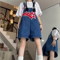 ราคา เอี๊ยมยีนส์ เอี้ยมกางเกง สไตล์เกาหลี สาวอวบก็ใส่ได้ ปรับความยาวสายได้ 1501051 (20092452028)