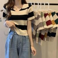 ราคา เสื้อโปโลหญิง เสื้อยืดโปโล สไตล์เกาหลีเรียบๆ แมชง่าย ผ้าดีใส่สบาย 1502285 (25641425086)