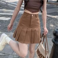 ราคา กระโปรงยีนส์ กระโปรงพลีท ทรงเอ เหมาะกับเสื้อทุกสไตล์ มีกระเป๋าด้านหน้า 2 ข้าง มี 2 สี 150324 (24305348108)