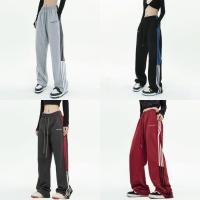 ราคา กางเกงวอร์ม กางเกงลำลอง สาวอวบใส่ได้ ทรงหลวม ใส่เชือกที่เอว 150174 (24119387259)