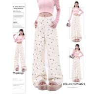 ราคา กางเกงยีนส์เอวสูง กางเกงขากระบอก เอวสูง พิมพ์ลายหมี ผ้ายีนส์นุ่ม 151119 (26358086362)