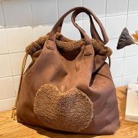 ราคา กระเป๋า Tote Bag ฤดูใบไม้ร่วง แบบเรโทร หนังแกะ ปักลาย ความจุขนาดใหญ่ (50501756156)