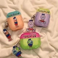 ราคา ตลกการ์ตูนคู่ปลา เคสป้องกันหูฟัง AirPods รุ่นที่ 3 2 Pro รุ่นใหม่ที่เข้ากันได้ สินค้าใหม่ (28633996433)