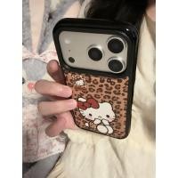 ราคา Hot Girl Leopard Print Cat Label Shock resistant iPhone 17 16 15 14 13 12 11 PRO MAX เคสโทรศัพท์ 17PROMAX 17PRO 17AIR 16PRO Soft Case 16 14 15 PLUS (55100782903)