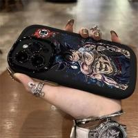 ราคา เคสโทรศัพท์ป้องกันลายนิ้วมือ Shock Resistant TPU กล้ามเนื้อ Macho Goku สไตล์ญี่ปุ่นเหมาะสําหรับ iPhone 11PROMAX 16 15 14 PLUS 17AIR 17PROMAX สบาย Touch 16 15 12 13 14 11 17 PROMAX XR XS MAX 7 8PLUS (4