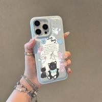 ราคา กันกระแทกยางนุ่ม TPU เคสโทรศัพท์อเมริกัน Childlike Angel Cat ใช้งานร่วมกับ iPhone 14PROMAX 17AIR 15PROMAX 16PRO 16PLUS 17 16PROMAX 13 11 12 15 PRO MAX (44553518079)