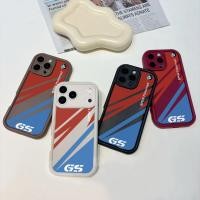 ราคา สีแดงสีฟ้า Hollow Stripe กันกระแทกป้องกันกล้อง iPhone 17promax 16promax 17 15 16 14 13 12 11 pro max xs max xr กันกระแทก 16plus เคสโทรศัพท์ 7 8plus (43175270439)