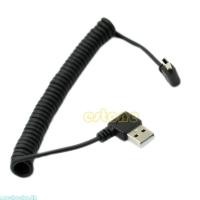 ราคา Mochocho USB 2 0 A Male to Mini USB 5 PIN Male Retractable Cable Spring Coiled USB 2 0 (56902073128)