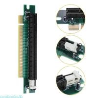 ราคา Mochocho PCIE 16X การ์ดอะแดปเตอร์ 90 องศา PciE PciExpress 16X มุมขวา Extender Protector อะแดปเตอร์การ์ดสําหรับ 1U PC Chass (49752888353)