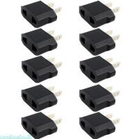 ราคา Mocho American Plug Adapter Power Converter Travel Adaptor from EU to US 10 ชิ้น (43576744798)