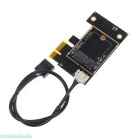 ราคา Mochocho สําหรับ M 2 การ์ด Wifi M2 Ngff สําหรับ Key AE ถึง Pci สําหรับ Express PCI E 1X NGFF M2 Wi Fi อะแดปเตอร์สําหรับ AX200 9260 (43427137615)
