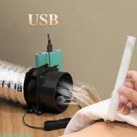 ราคา USB Solder Absorber ESD Fume Extractor Fan Duct Exhuast Fan 1 3 6M (53452063767)