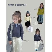 ราคา ฤดูใบไม้ร่วงเด็กเสื้อผ้าเด็กผู้หญิงเกาหลีรุ่นแฟชั่นLapelเสื้อกันหนาว (52302861890)