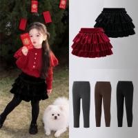 ราคา กระโปรงกำมะหยี่สีแดงสำหรับเด็ก เหมาะสำหรับเทศกาลปีใหม่ในสไตล์เกาหลี (50354001852)