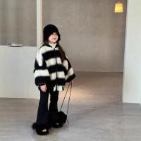 ราคา วเสื้อผ้าเด็กฤดูหนาวเด็กผู้หญิงเด็กเวอร์ชั่นเกาหลีแฟชั่นแจ็คเก็ตตุ๊กตาลายหลวม (47002900633)