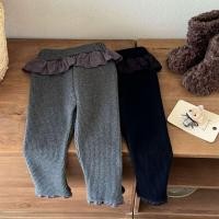 ราคา เสื้อกันหนาวและกางเกงขนแกะสำหรับเด็กผู้หญิง แฟชั่นเกาหลี ฤดูใบไม้ร่วงและฤดูหนาว (47902532369)