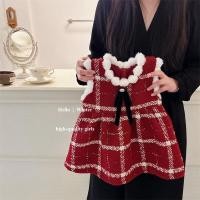 ราคา ชุดลายสก๊อตสีแดงสำหรับเด็กหญิง สำหรับฤดูใบไม้ร่วงและฤดูหนาว (46900891083)