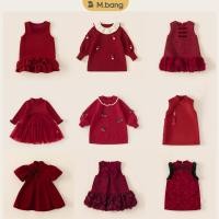 ราคา ชุดเจ้าหญิงสีแดงสไตล์เกาหลี หวานเหมือนเทพนิยาย (45802655152)