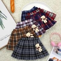ราคา สาวลายสก๊อตจีบกระโปรงเด็กใหญ่ Preppy สไตล์ A Line กระโปรงเด็กทารกแฟชั่น Bottoms เวอร์ชั่นเกาหลีเสื้อผ้าเด็ก (28230317842)