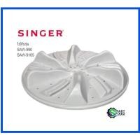 ราคา ใบพัดเครื่องซักผ้าซิงเกอร์ Pulsator singer singer0030204660A อะไหล่แท้จากโรงงาน (27012214158)