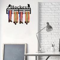 ราคา เครื่องประดับติดผนังโลหะ 1 ชิ้น ที่แขวนเหรียญฮอกกี้สําหรับจอแสดงผลแบบสปอร์ต ไม้แขวนเสื้อโลหะที่ไม่ซ้ํากัน ผู้เล่นฮอกกี้ชื่อเหรียญแสดง (29620149671)