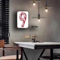 ราคา CIFbuy 2D Vintage Candy Cane โลหะ Wall Art สีแดงสีขาวลายขนมปังขิงสําหรับตกแต่งคริสต์มาสห้องครัว 8x12นิ้วเทศกาลแขวนเครื่องประดับ (52501894611)