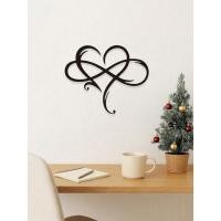 ราคา HELLOYOUNG Gothic Heart โลหะ Wall Art Dark Romance Infinity Sign แขวนตกแต่งสําหรับฮาโลวีนคริสต์มาส Emo Goth ห้องนอนตกแต่งที่ไม่ซ้ํากัน Spooky ของขวัญงานแต่งงานของขวัญ Punk Room Decor (44177345701)