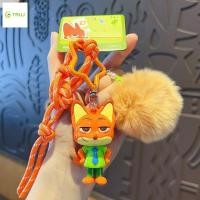 ราคา ฟ็อกซ์และตํารวจเจ้าหน้าที่กระต่ายอุปกรณ์ต่อพ่วงจี้ตุ๊กตาพวงกุญแจกระเป๋านักเรียนโทรศัพท์เครื่องประดับ (41026939573)