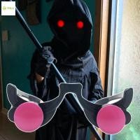 ราคา แว่นตาเรืองแสง มีไฟ LED สีแดง อุปกรณ์สำหรับปาร์ตี้ฮาโลวีนและคอสเพลย์อะนิเมะ (54952729048)