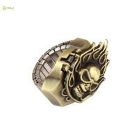 ราคา แหวนนาฬิกาแนววินเทจ ออกแบบหัวกะโหลก สำหรับผู้หญิงและผู้ชาย เป็นของขวัญได้perfect (53601691586)