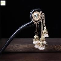 ราคา กิ๊บติดผมพู่สไตล์จีนสำหรับผู้หญิง เครื่องประดับผมลูกปัดสำหรับเสื้อผ้าแบบดั้งเดิม (49253470710)