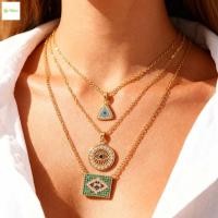 ราคา สร้อยคอนิลตาปีศาจ ดีไซน์หรูหรา มีการตกแต่งด้วยทองเหลือง สวมใส่ได้ง่ายและเหมาะสำหรับผู้หญิง (44852489481)