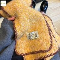 ราคา ผ้าพันคอแฮนด์เมดสไตล์ภาพวาดสีน้ำมัน สีเหลือง ทำจากวัสดุเหมือนแคชเมียร์ หนาอบอุ่นสำหรับผู้หญิง (58051513045)