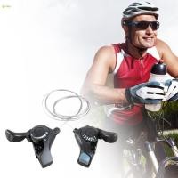 ราคา Speed Thumb Gear Shifter Levers 3x7 21 ความเร็วจักรยานเสือภูเขา Shifter สําหรับอุปกรณ์ปั่นจักรยานกลางแจ้ง (56801094020)