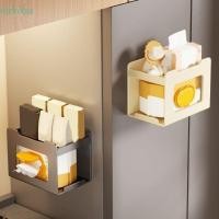 ราคา NICKOLAS ที่ใส่กระดาษเช็ดมือ เหล็กคาร์บอนกล่องเก็บความจุขนาดใหญ่ ประหยัดพื้นที่ที่ใช้งานได้จริง Punch Free Wall Mounted Facial Towel Storage Rack Kitchen (26543898337)