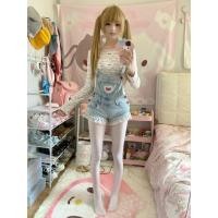 ราคา Overalls ยีนส์สไตล์ Y2K ลายเส้นฝ้ายทอมือ สวมใส่ง่ายใน핏 สไตล์ซัマー CROY (52954022220)