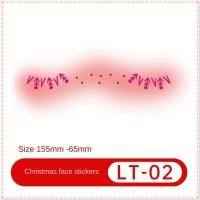 ราคา สติกเกอร์รอยสักคริสต์มาส สีสันสดใส สติกเกอร์รอยสักตกแต่งบ้านลายการ์ตูนน่ารัก ติดและลอกออกง่าย รอยสักชั่วคราว JOYFEEL (53554079145)