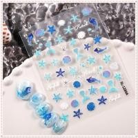 ราคา สติกเกอร์ติดเล็บลายฤดูร้อนสไตล์ทะเล ลายแฟนตาซีเปลือกหอยปะการัง ลายปลาดาว 5 มิติ สำหรับงานแต่งเล็บ ตกแต่งเล็บ อุปกรณ์ทำเล็บ สำหรับร้านทำเล็บ JOYFEEL (43117626410)