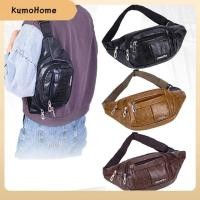 ราคา เก็บเงินปลายD กระเป๋าคาดเอว PU ขนาดใหญ่สำหรับผู้ชาย กระเป๋าคาดหน้าอกแบบพกพาทนทาน เหมาะสำหรับกิจกรรมกลางแจ้งและธุรกิจ (51402984697)