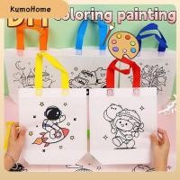 ราคา เก็บเงินปลายD กระเป๋าผ้า DIY ลายการ์ตูนน่ารัก เพ้นท์มือ สไตล์กราฟฟิตี้ สำหรับเด็ก กระเป๋านักเรียน (50853185520)