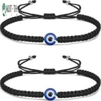 ราคา สร้อยข้อมือมิตรภาพตาปีศาจ สีน้ำเงิน แบบปรับได้ ถักด้วยมือ เหมาะสำหรับทั้งผู้ชายและผู้หญิง (41577272100)