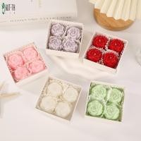 ราคา ชุดเทียนหอมกุหลาบ ของขวัญตกแต่งบ้านแฮนด์เมดสําหรับวันวาเลนไทน์ (54453148958)