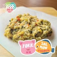 ราคา บะช่อหมูแซลมอน ผสมผัก 5 ชนิด ไม่ปรุงรส สำหรับเด็ก (20280548067)