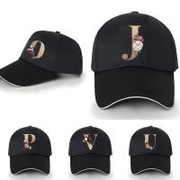 ราคา หมวกกอล์ฟ Unisex ฤดูร้อนหมวกเบสบอลป้องกันรังสียูวีกลางแจ้งดวงอาทิตย์หมวกสแน็ปอินฤดูร้อนหมวกกอล์ฟสีดำหมวกทอง (26459651785)