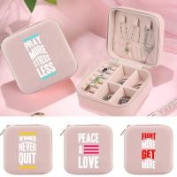 ราคา กล่องเครื่องประดับแบบพกพา กล่องใส่เครื่องประดับเดินทาง ที่เก็บหนัง ต่างหู สร้อยคอ ที่เก็บเครื่องประดับ แสดงรูปแบบวลี (43918628301)