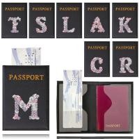 ราคา ใหม่หนังผู้ถือหนังสือเดินทางครอบคลุมกรณีกันน้ำเดินทางบัตรเครดิตพิมพ์ดอกกุหลาบกระเป๋าสตางค์ปกหนังสือเดินทางสีดำ (42269612041)