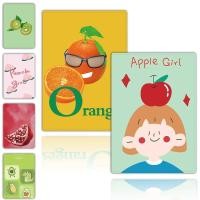 ราคา ซองพาสปอร์ต ปกหนังสือเดินทางปกกระเป๋าสำหรับหนังสือเดินทางซีรีส์ผลไม้ผู้ถือบัตรประชาชนกระเป๋าแต่งงานเคสหนังพีอู (41672109852)