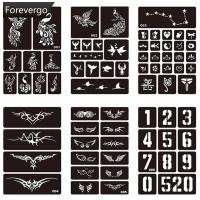 ราคา Forevergo แม่แบบสักชั่วคราว ลายฉลุ 40 แบบ สําหรับวาดภาพร่างกาย I3J2 (25272205537)